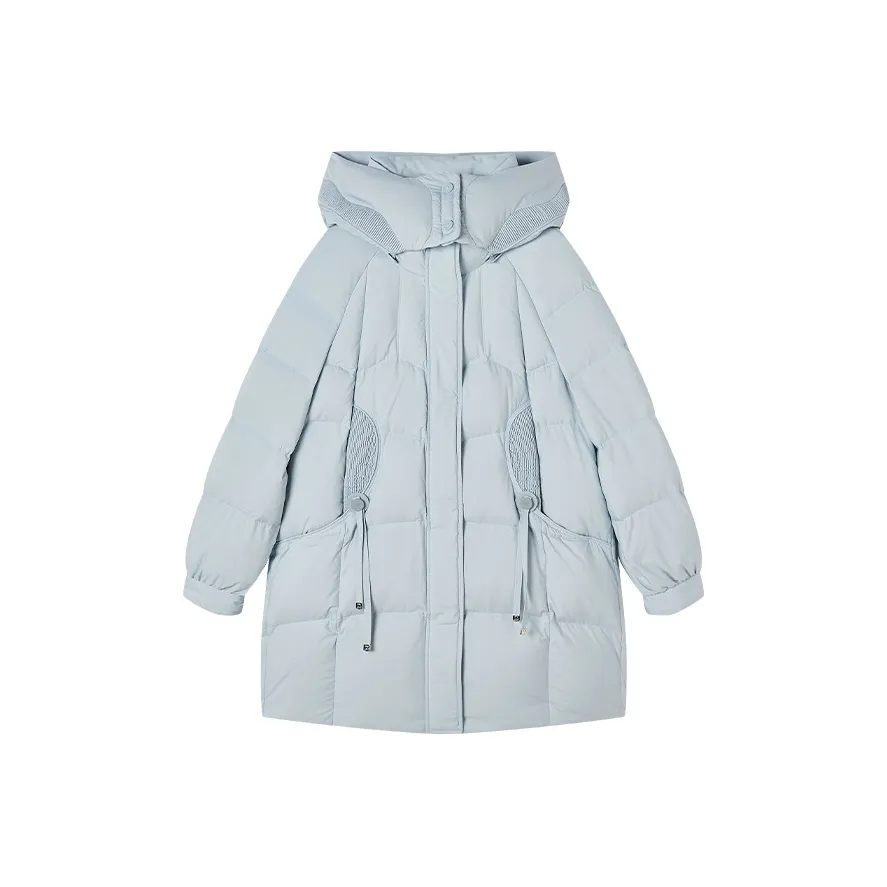 XIANGYING Морской синий Женские пуховики