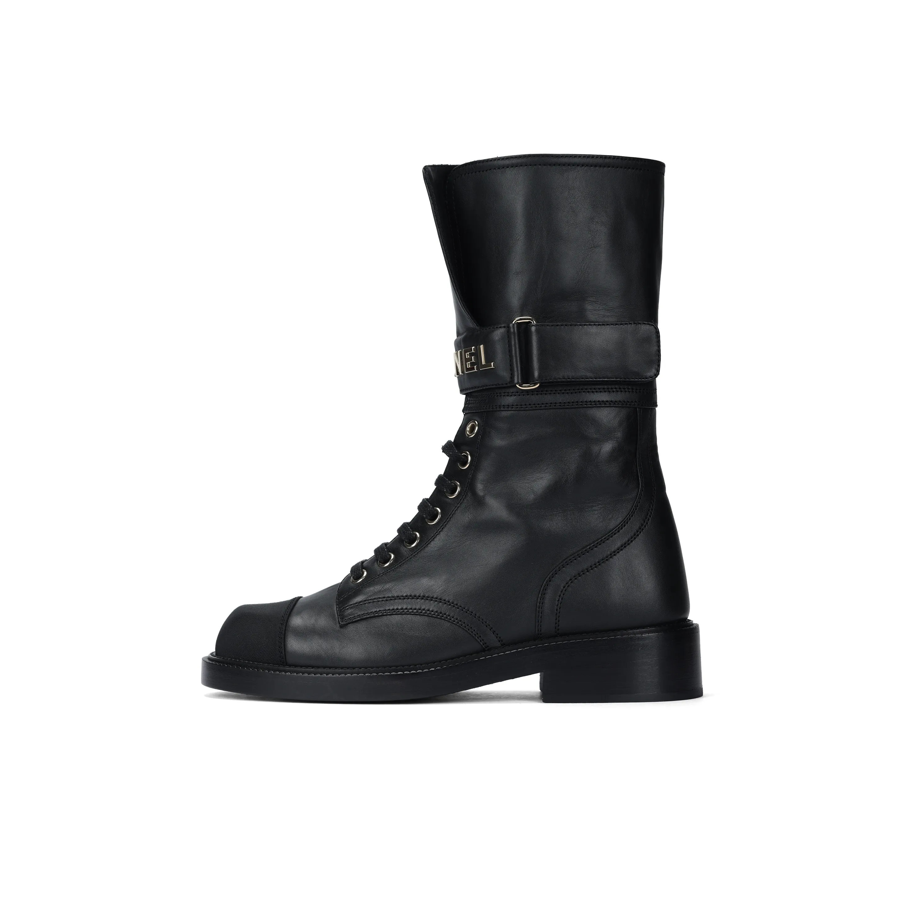 CHANEL Martin Boots Women's Black