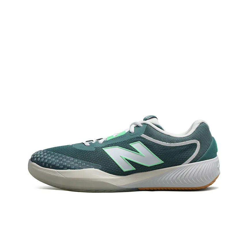 New Balance NB FuelCell 996v6 Дышащая Поддержка Низкий Верх Кроссовки для тенниса Унисекс Белый Зеленый