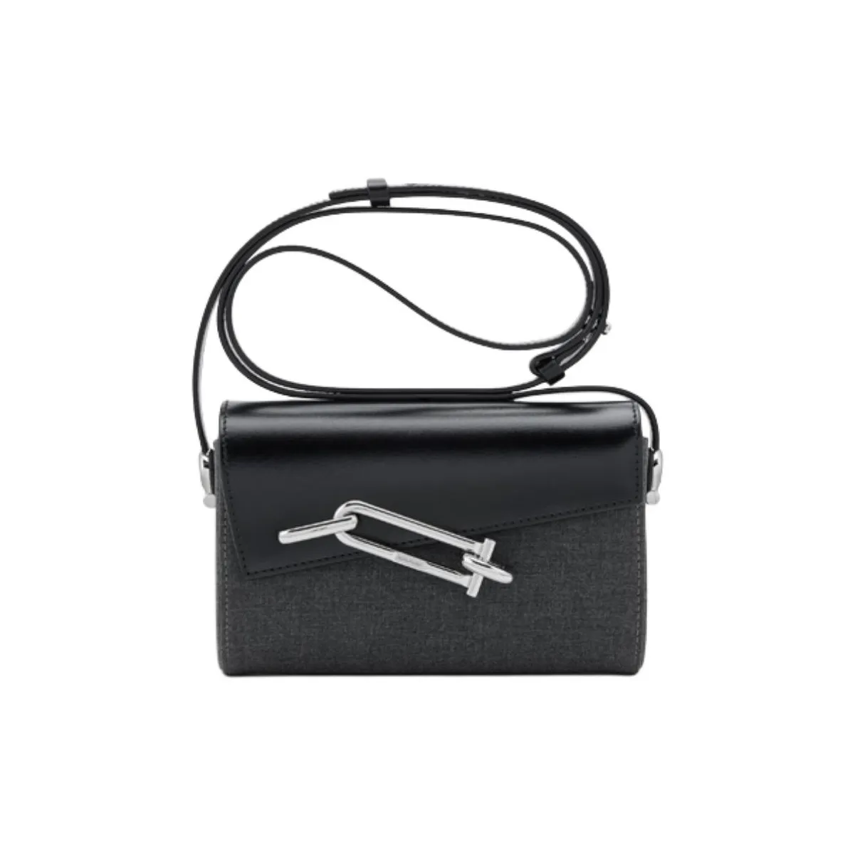 TAD FAB Crossbody Bags Gray Business Suit