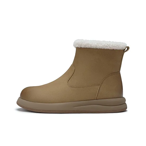 ZULIZ Флис Утепленные Ботильоны Термостойкие Водонепроницаемые Противоскользящие Короткие Снежные Ботинки Женские