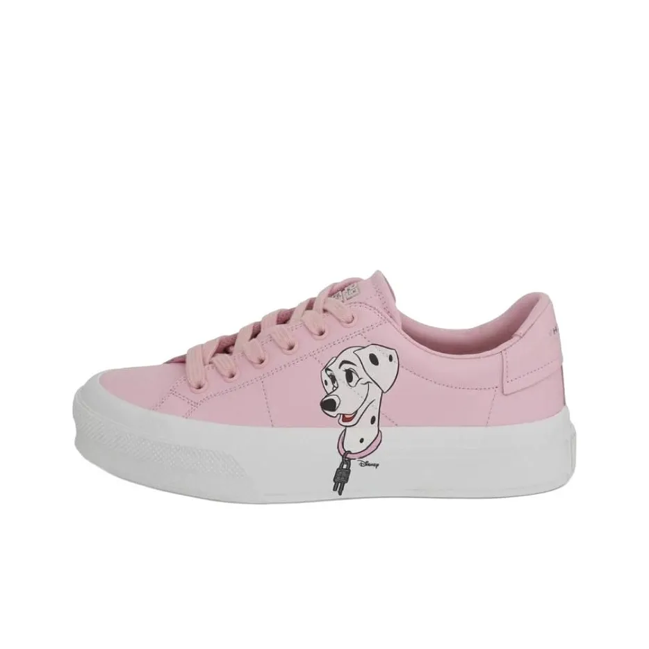 Givenchy City Sport Sneakekrs Skateboard Shoes Women's Low Top Pink