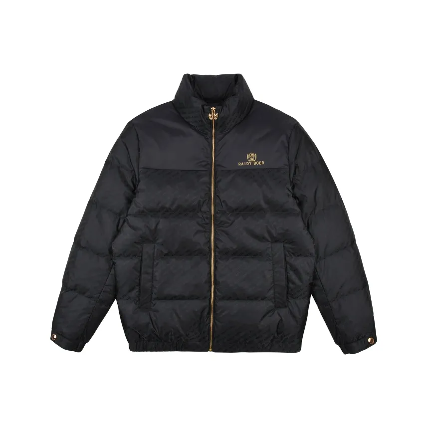 Raidy Boer Черный цветок Мужская пуховая куртка