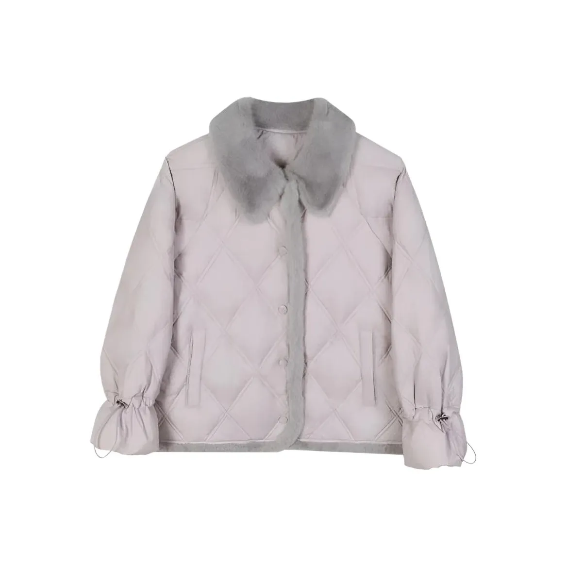 RTTO Хлопковый пуховик укороченный женский