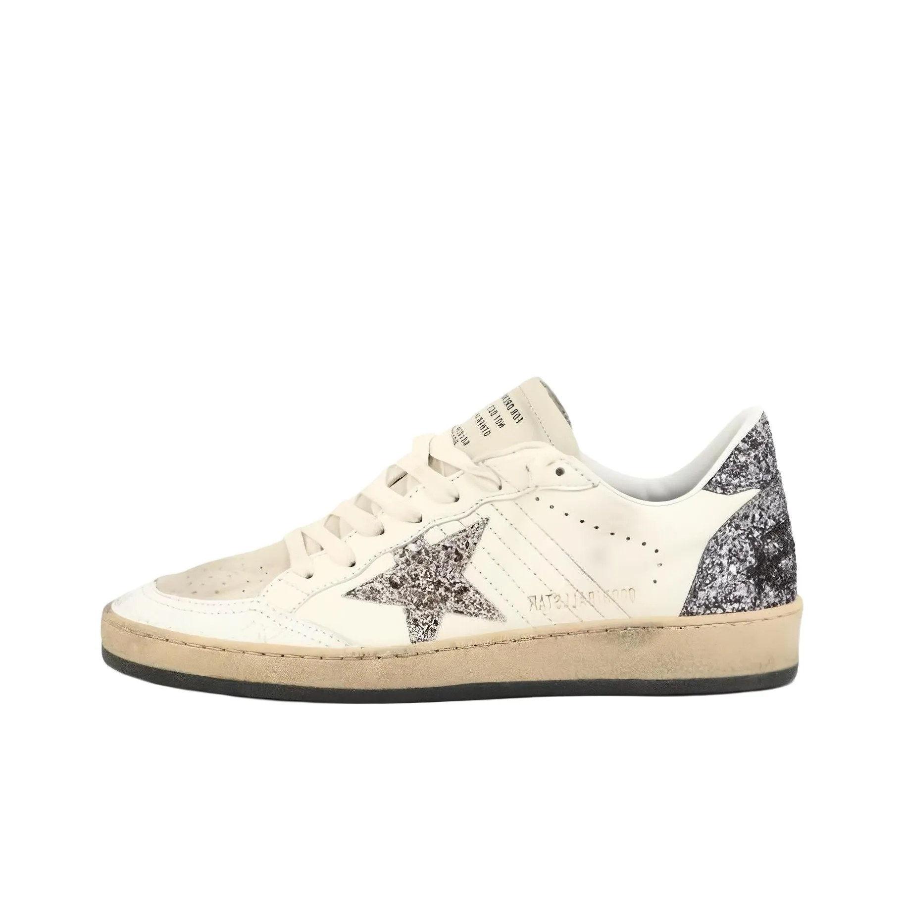 Golden Goose Skateboard Shoes Women's Low Top White