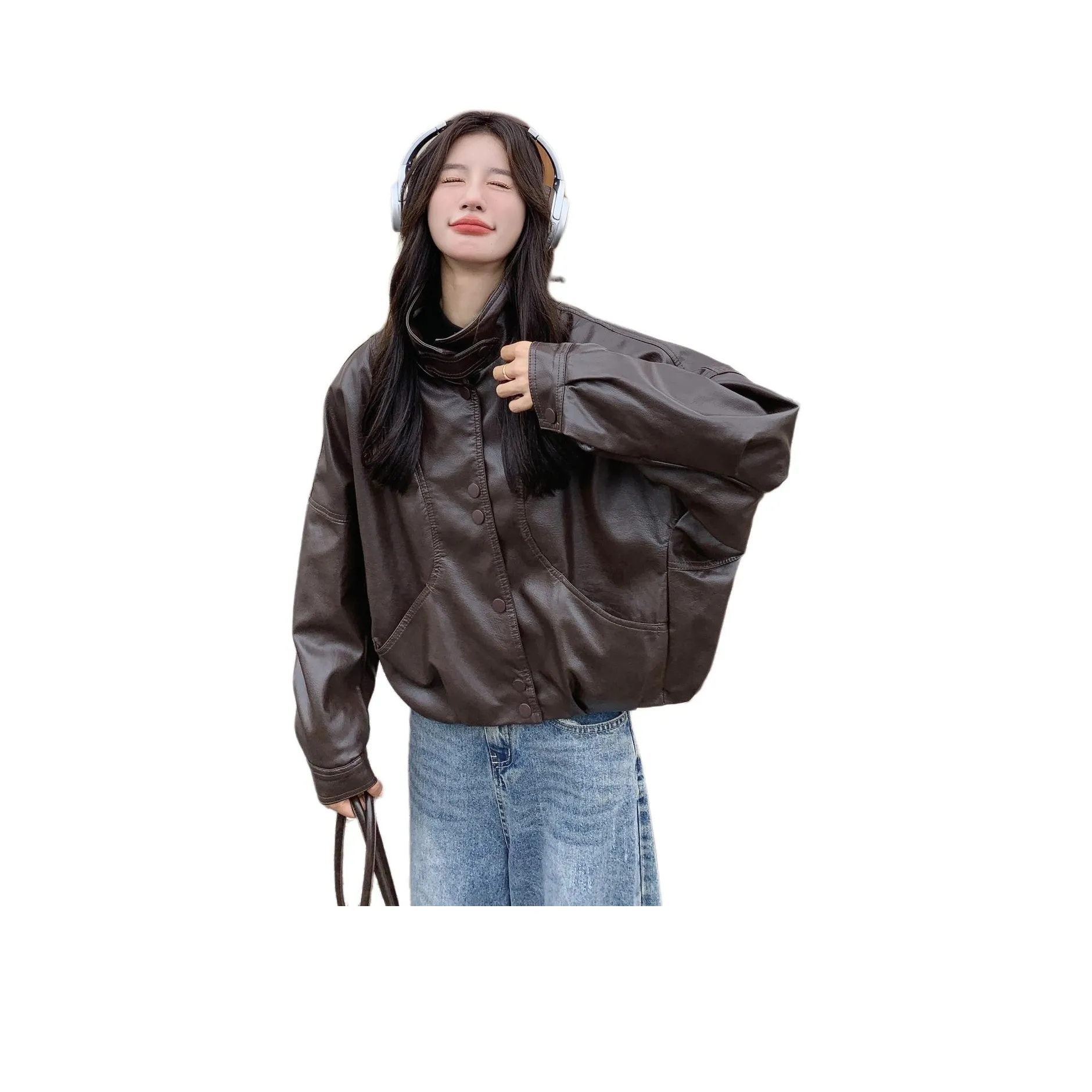 MEXICAN Кожа Куртка Пальто Женские