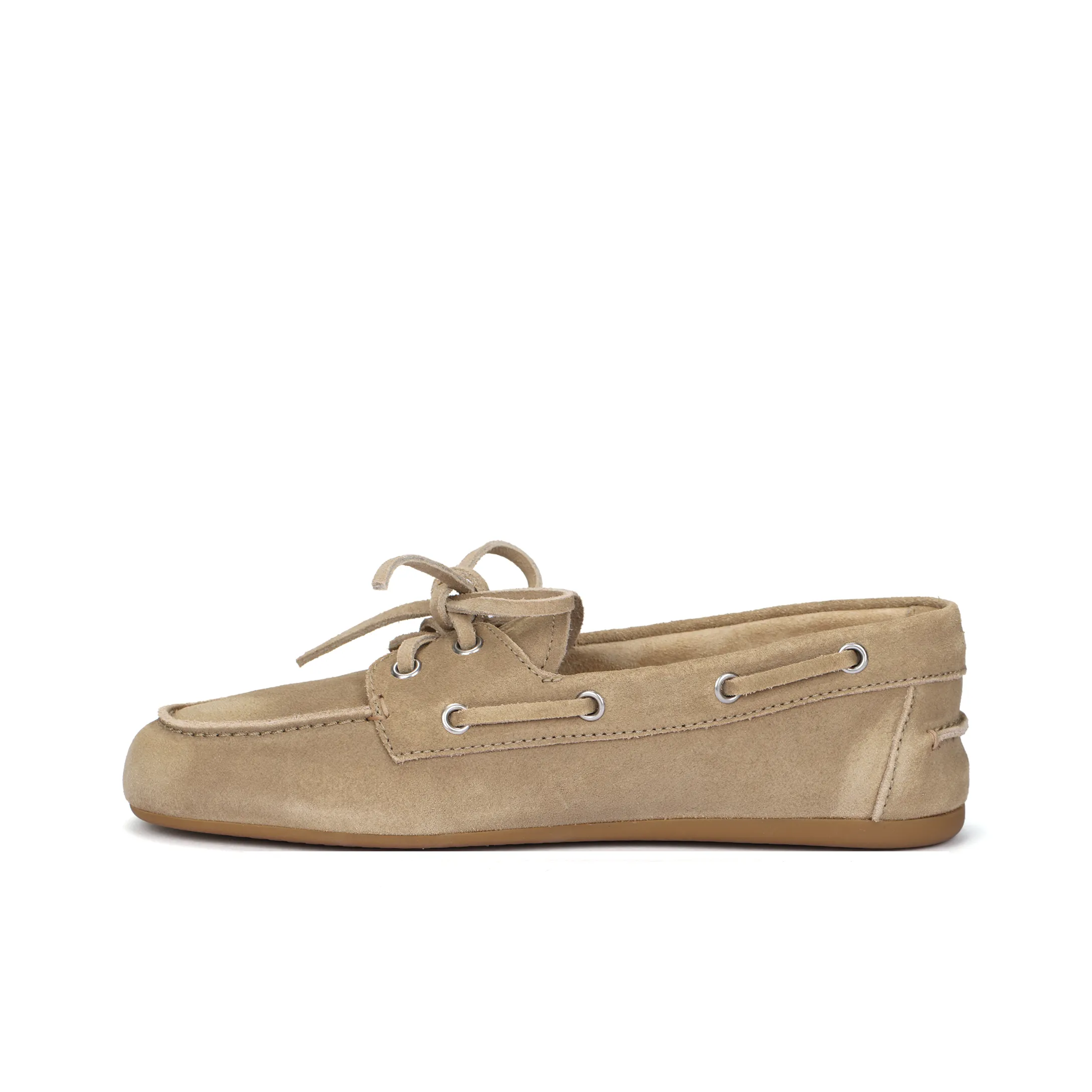 MIU MIU Boat Shoes Women's Beige