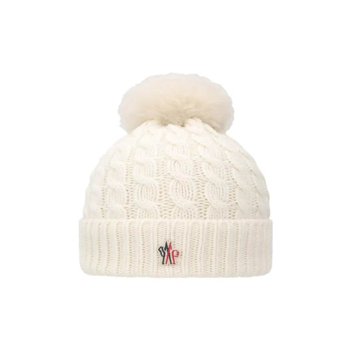 Moncler Шерстяные Шапки Женские Белые