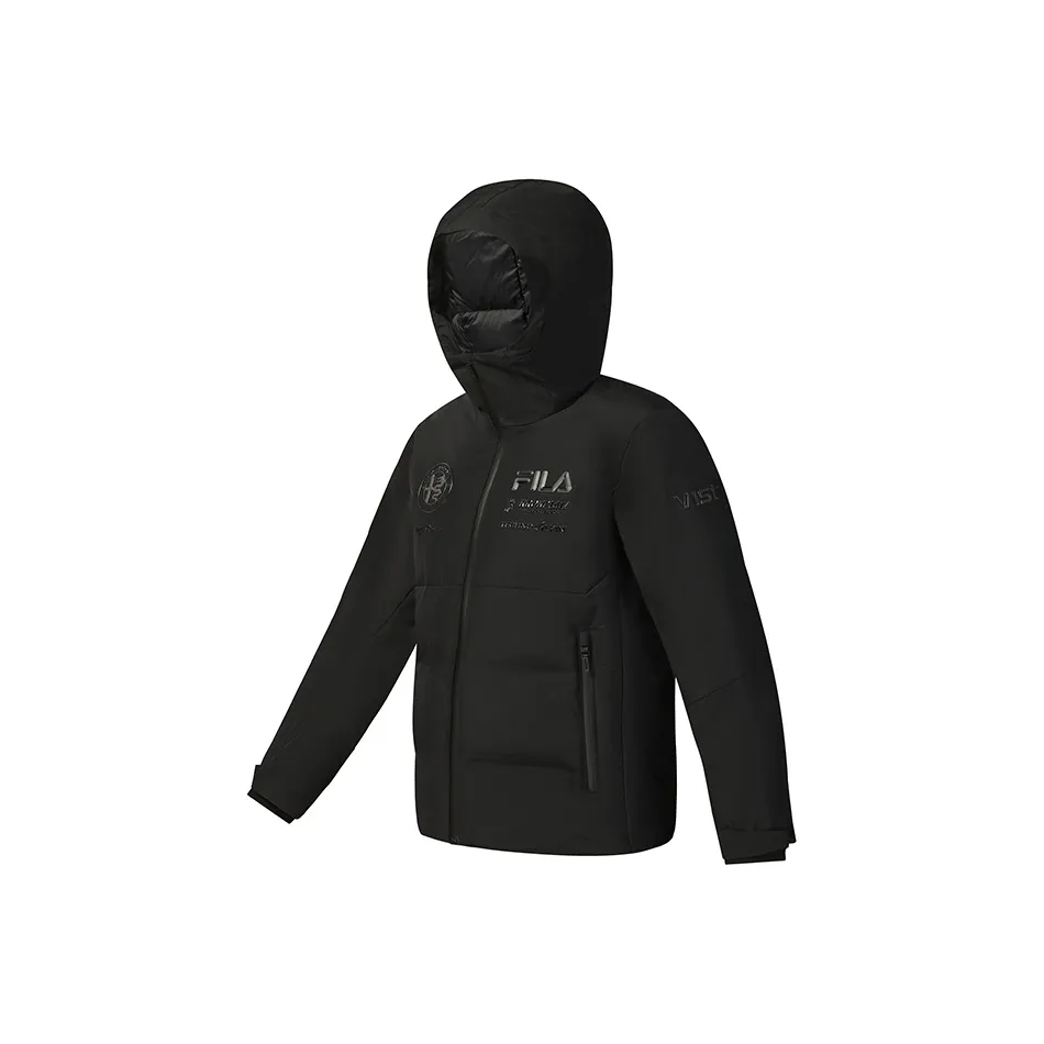 FILA SKI Пуховик Мужской Темно-Черный