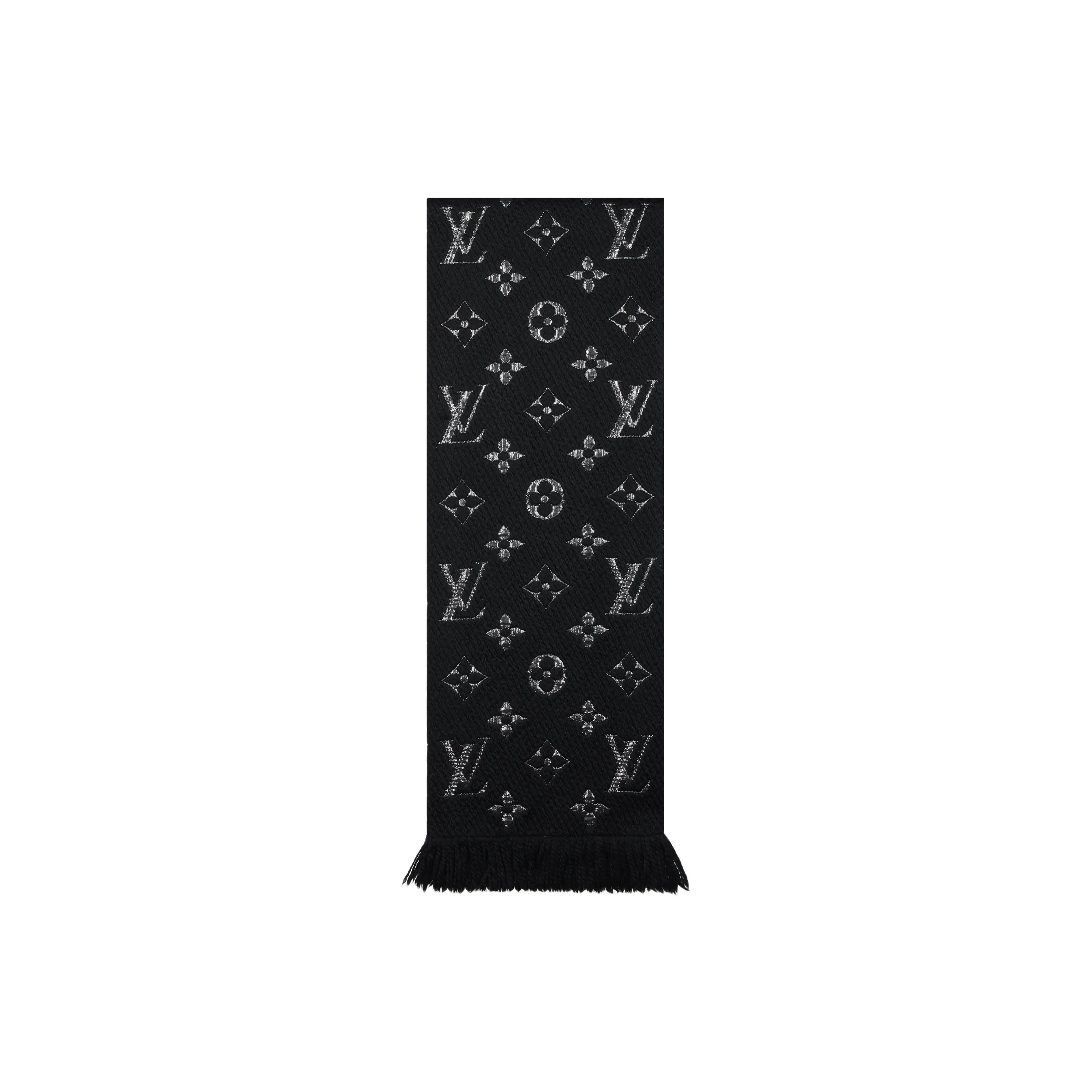 LOUIS VUITTON LOGOMANIA SHINE Knit Scarves Unisex