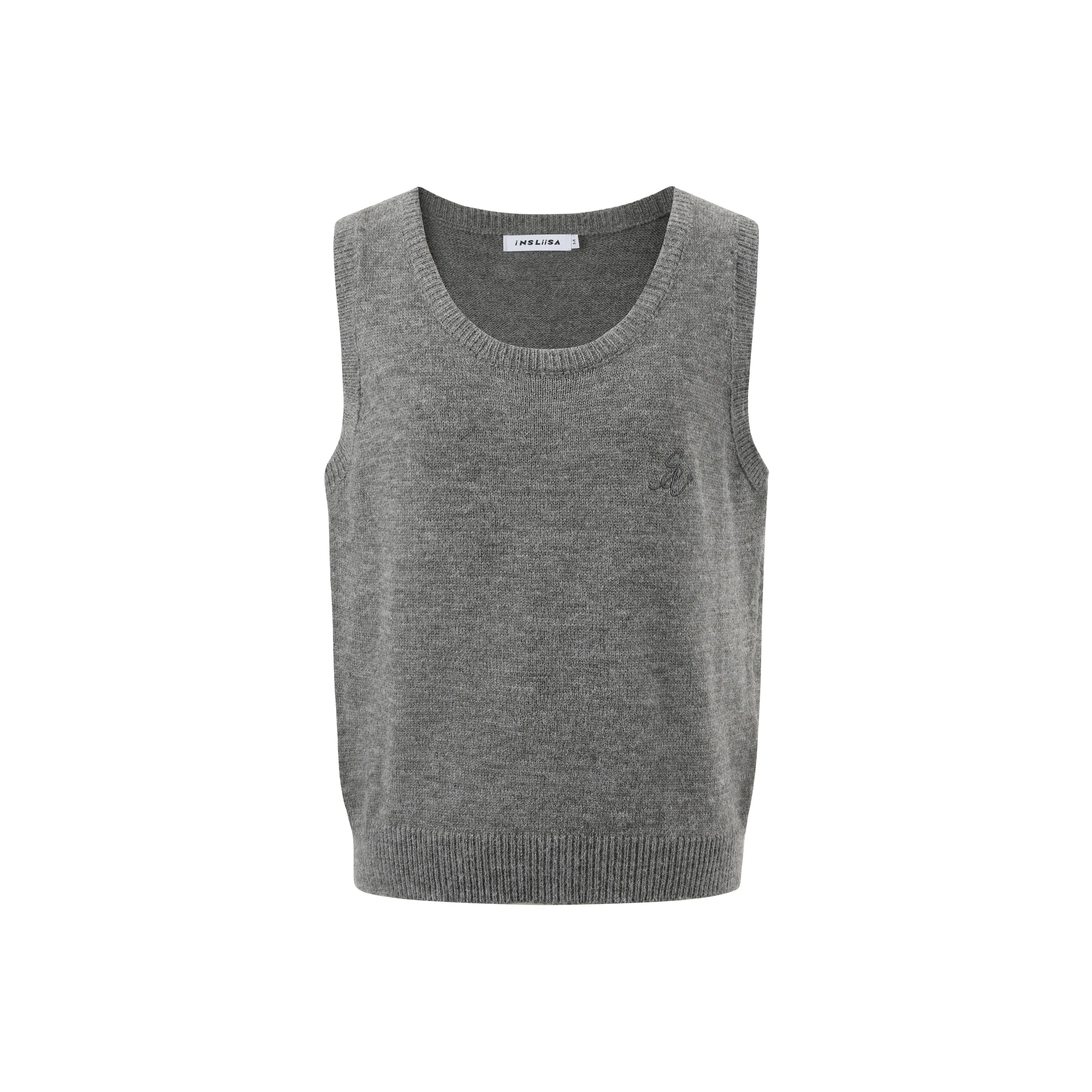 INSLIISA Серый Женский жилет