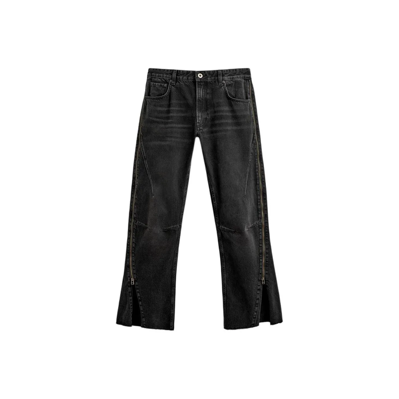 ZARA Угольный Мужской Джинсы