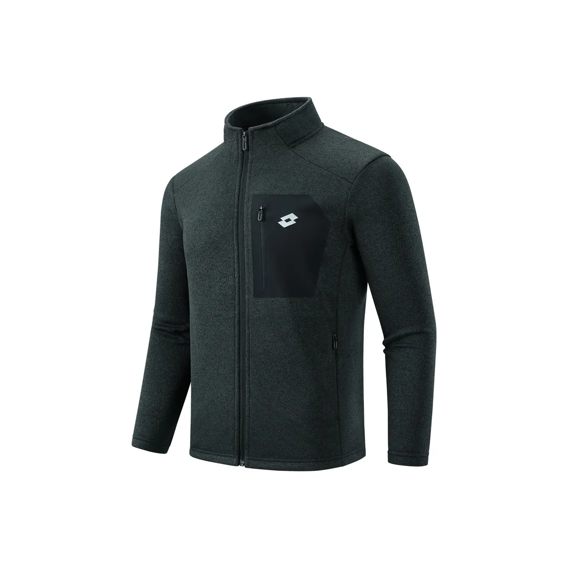 LOTTO Трикотажная ткань Кардиган Свитшот Осенний и Зимний Спортивный Пальто Флисовая Куртка Унисекс