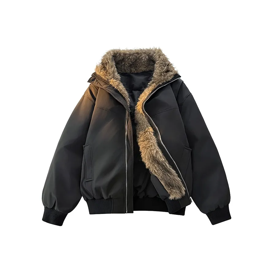 BLACK AT Унисекс Пуховики