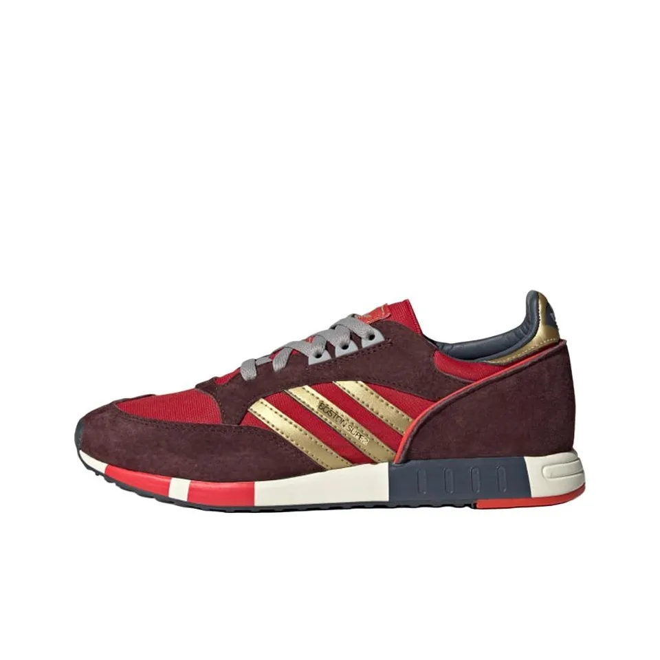 Adidas Originals Boston SuperXR1 Амортизаторы Slip-resistant Abrasion-resistant Низкий топ Повседневная обувь Унисекс Красный