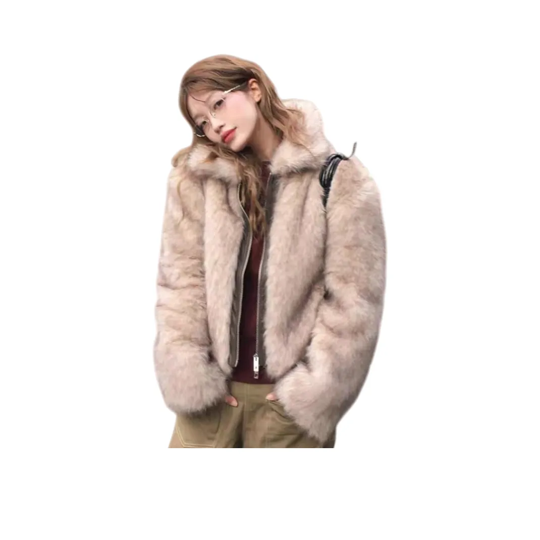 ZEKIKO STUDIO Коричневый Женские Меховые изделия