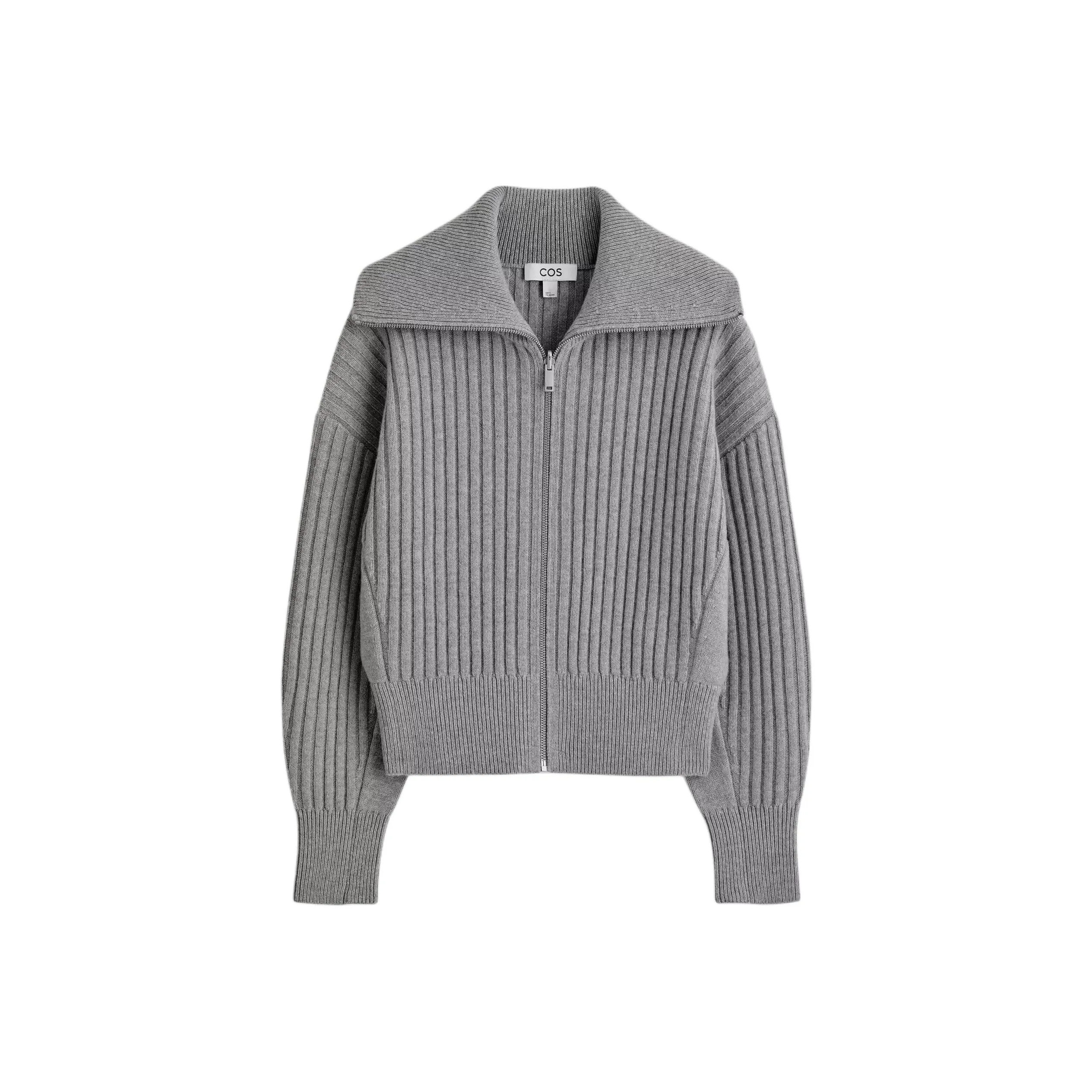 COS Серый Смешанный Цвет Женский Куртки