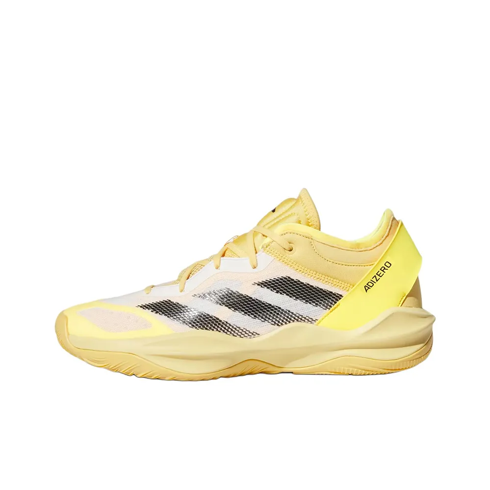 Adidas Adizero Select 2,0 Low Топ Баскетбольные кроссовки Унисекс Желтый Черный