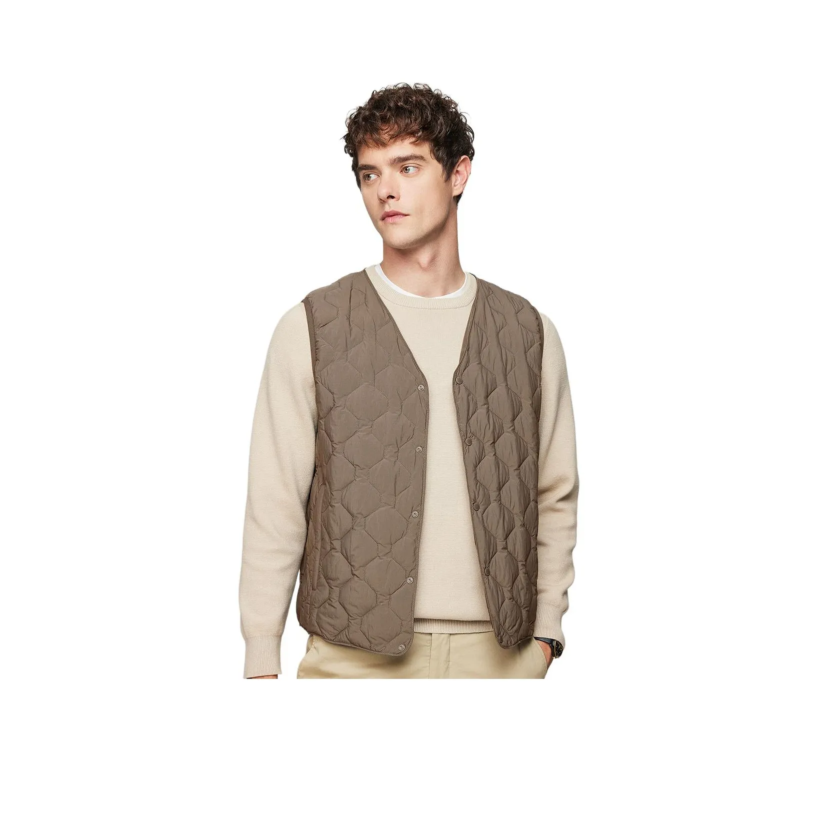 Red Bean Мужской пуховый жилет