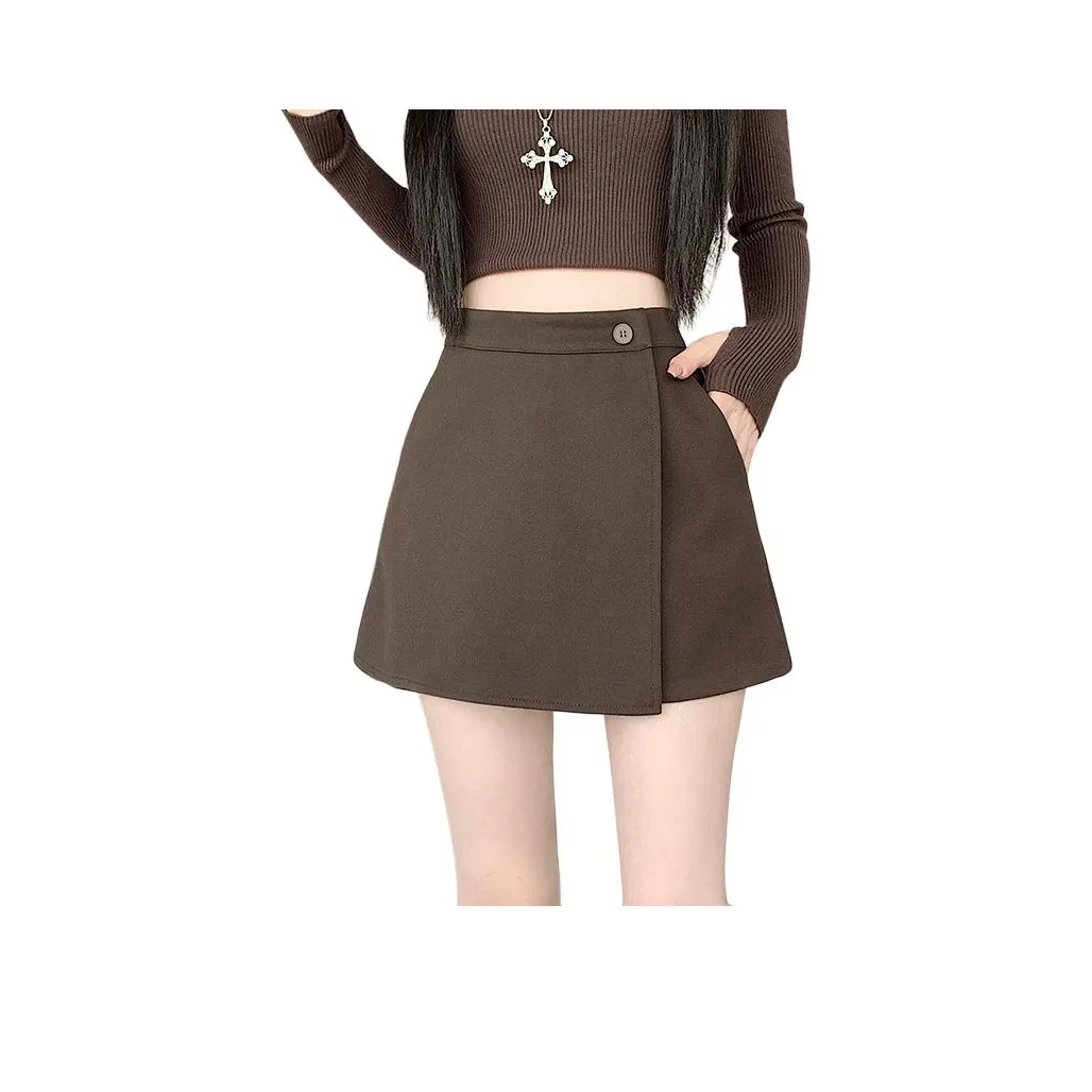 SNZX Повседневные короткие юбки женские