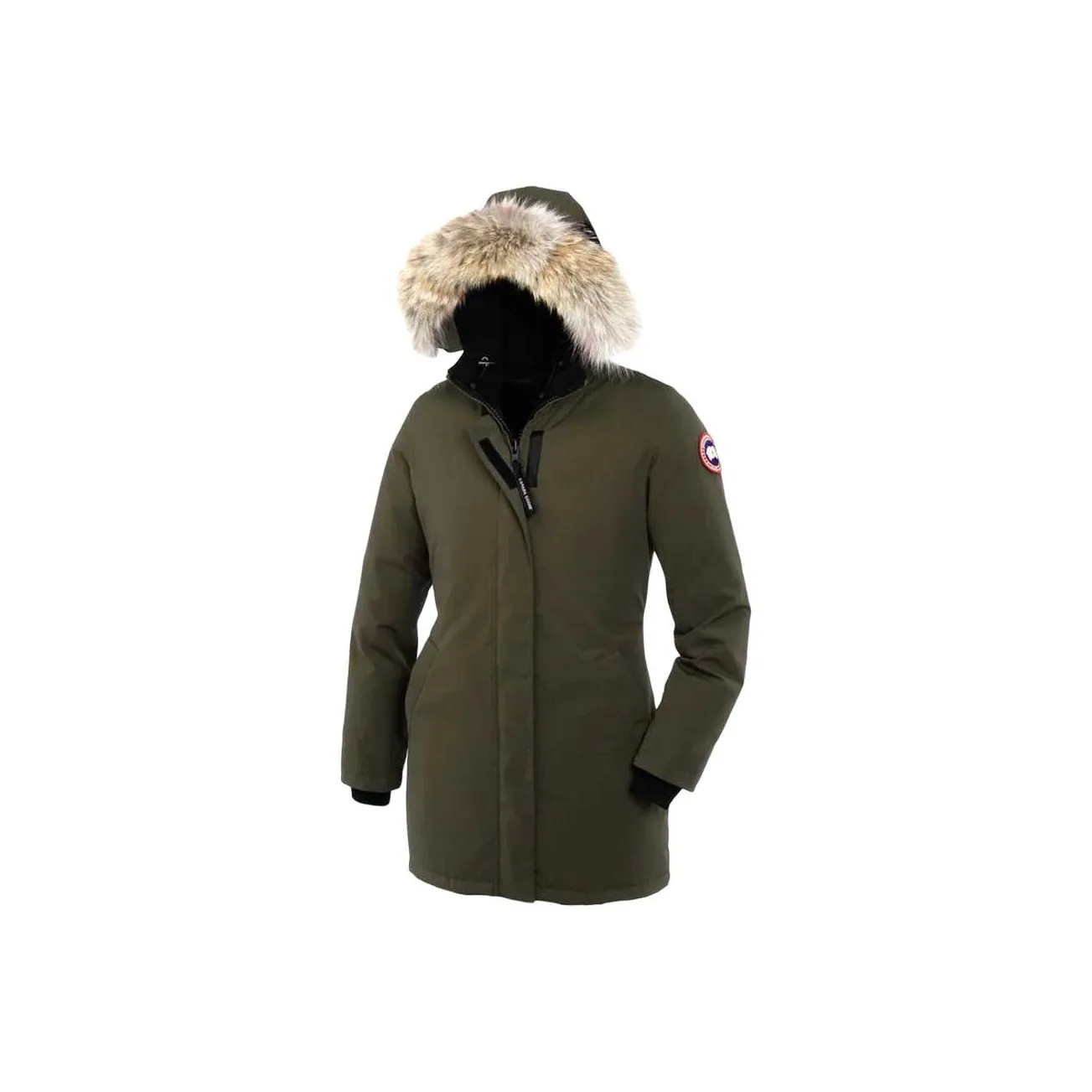 Canada Goose Victoria Series Down Jackets Women's Army Green