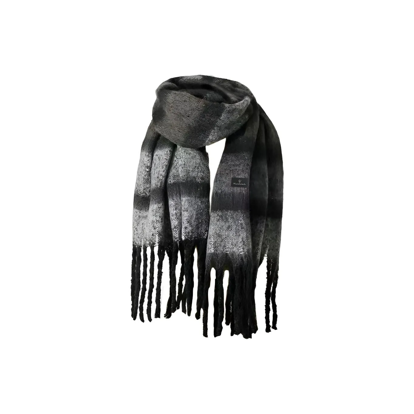 Maserati Полиэстер Мода Клетка Элегантный Классический Удобный Теплый Шарф Knit Унисекс