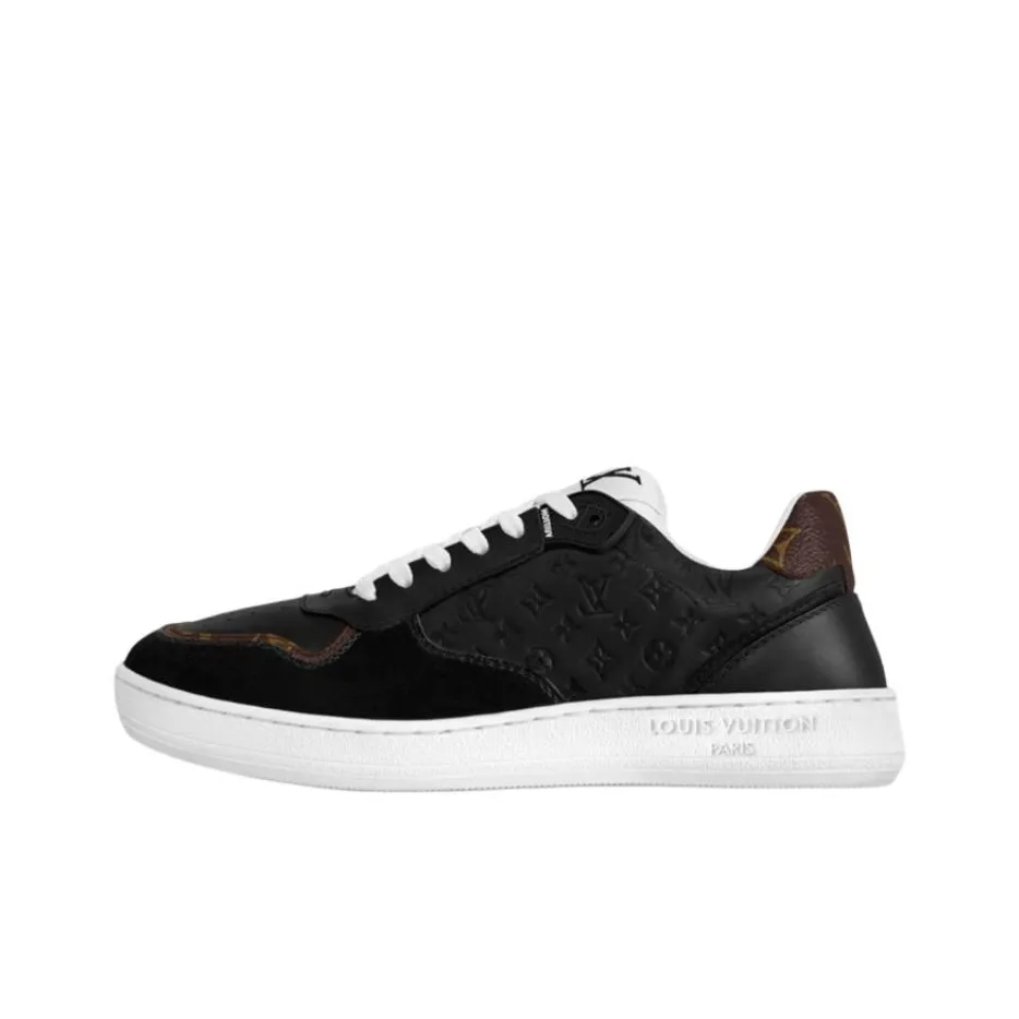 LOUIS VUITTON Stadium Skateboard Shoes Women's Low Top Black
