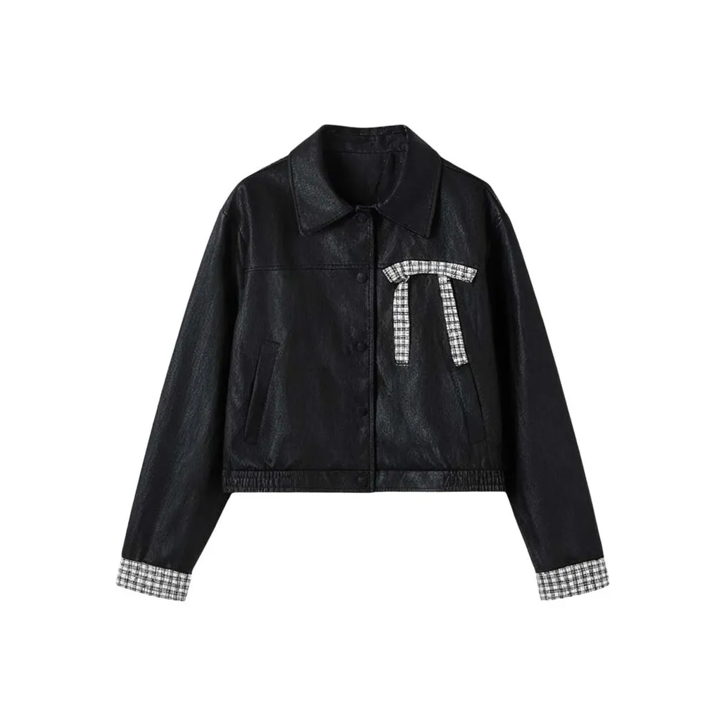 AURORA DIARY Черные Женские Куртки