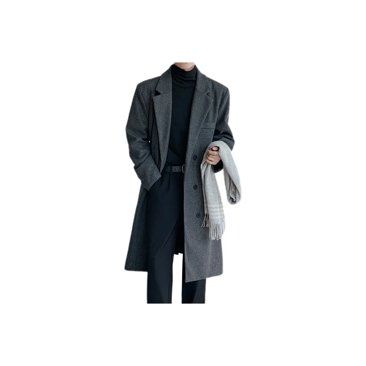 FUERZA Серый Унисекс Тренч