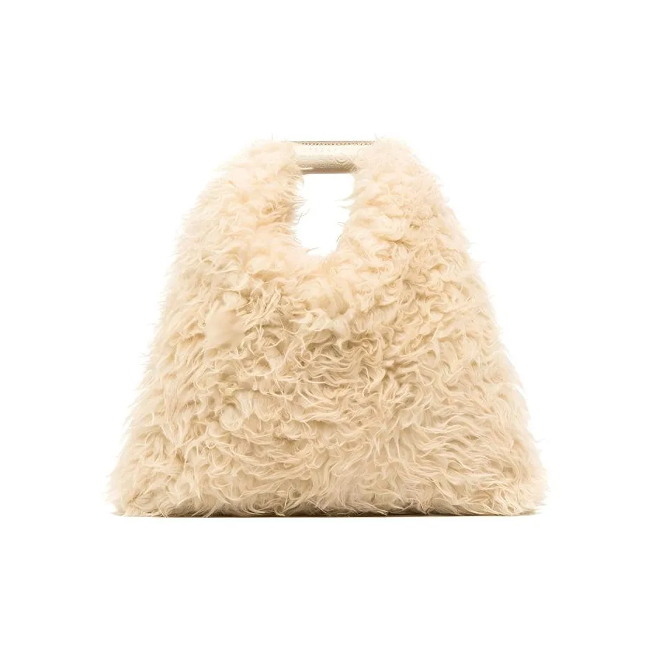 MM6 MAISON MARGIELA Сумка из коровьей кожи Мини Женская Светлый Умбра