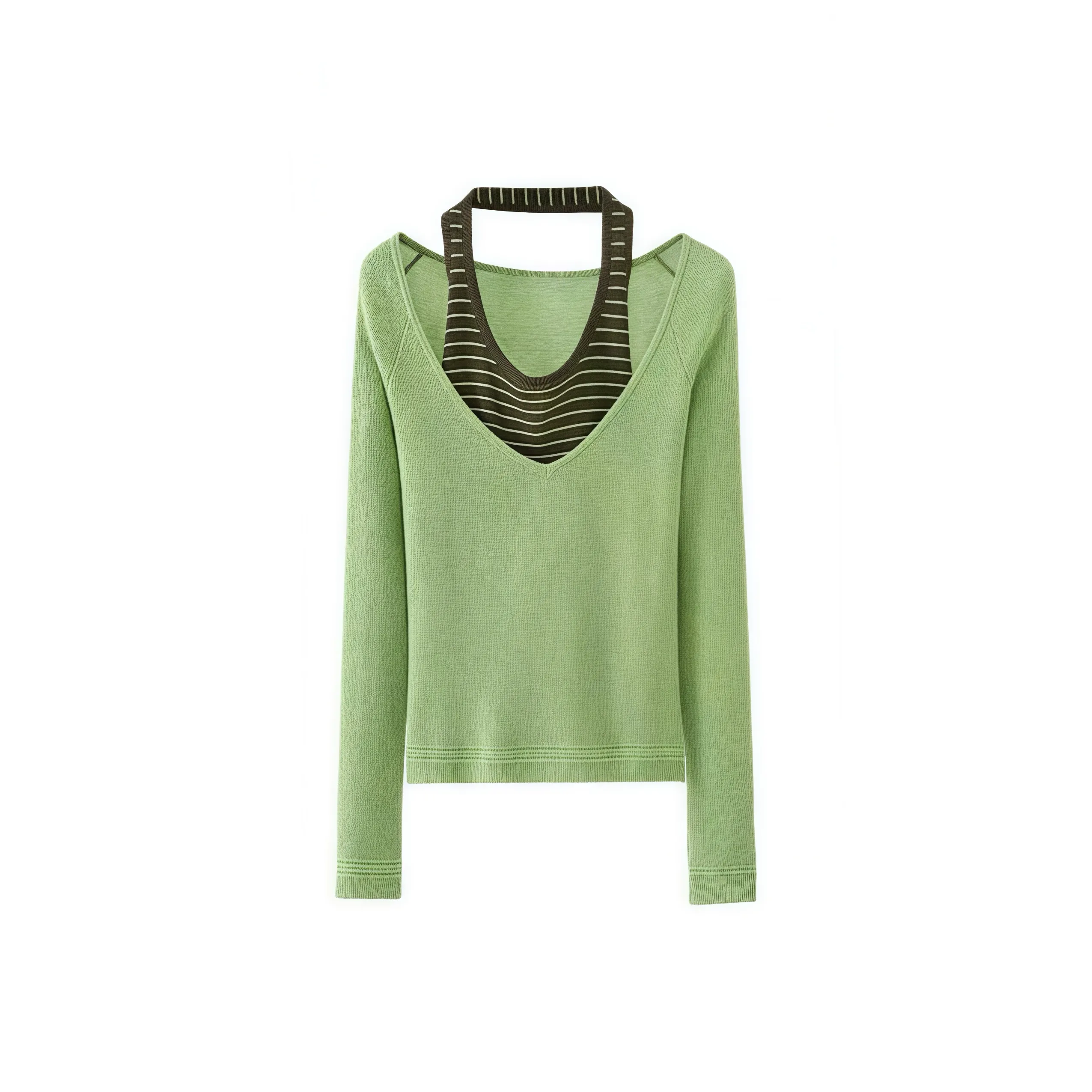 KYKW Травяной Зеленый Женские T-Рубашки