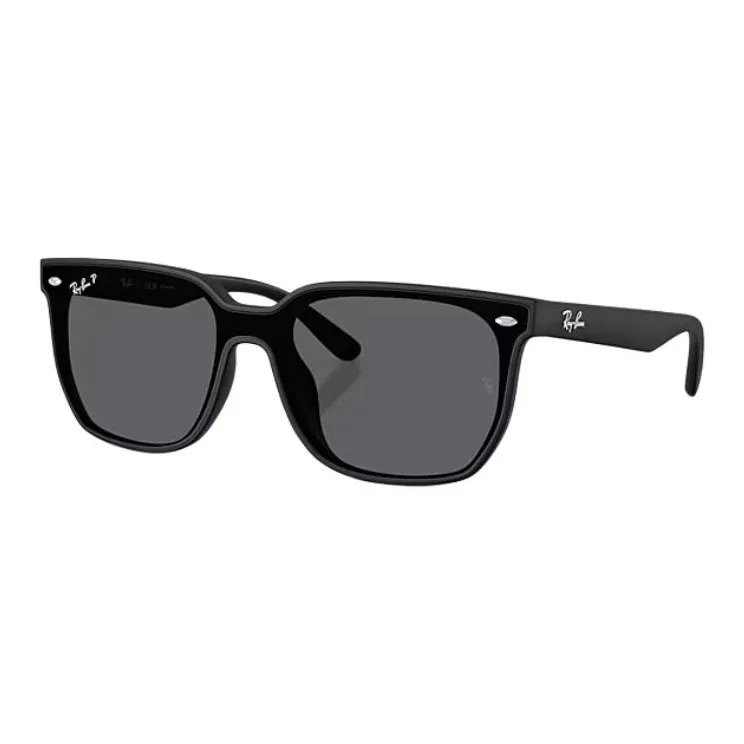 RayBan Nylon Square Солнцезащитные очки Унисекс Матовый Черный