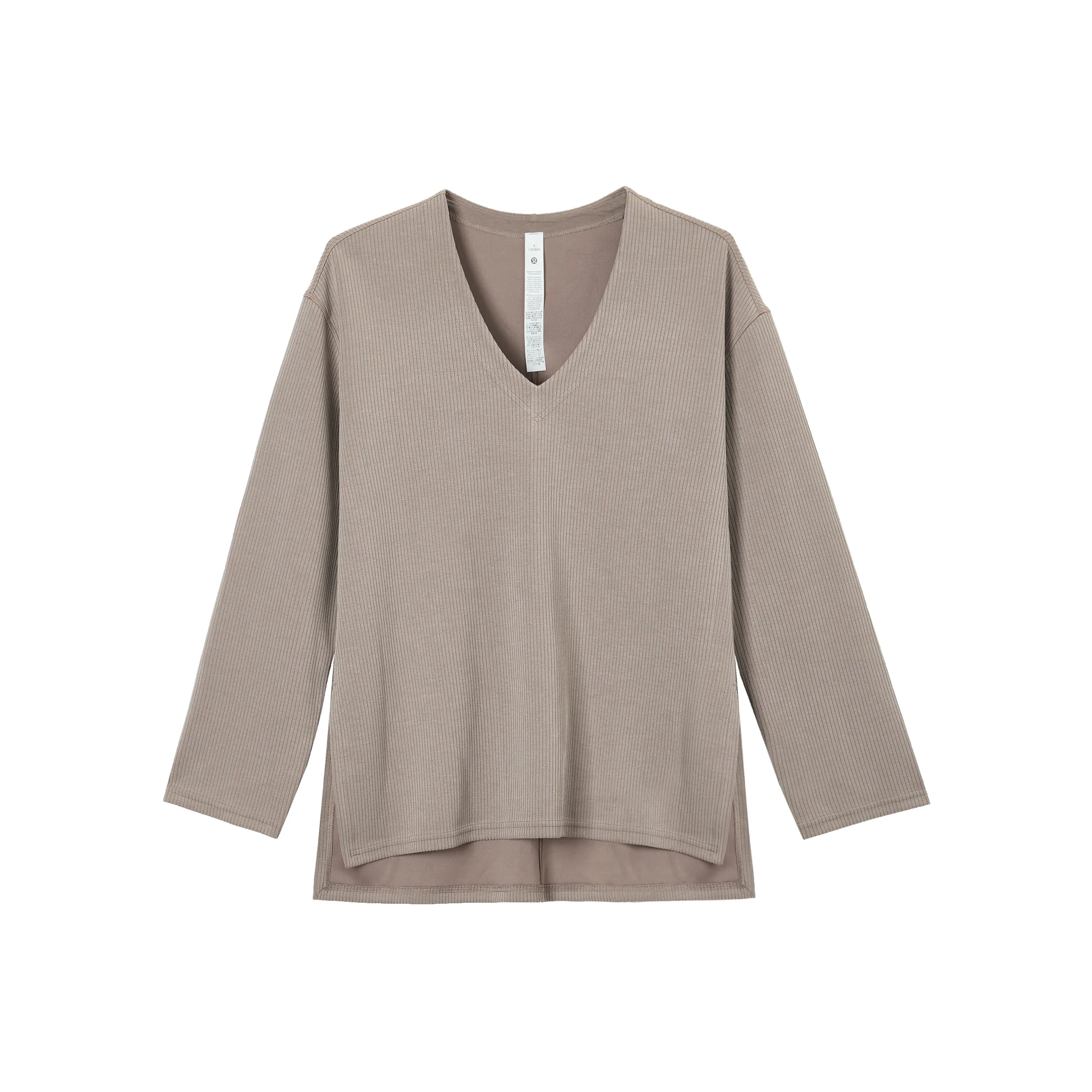 lululemon Softstreme Relaxed Long Sleeve Трикотаж Женский Коричневый