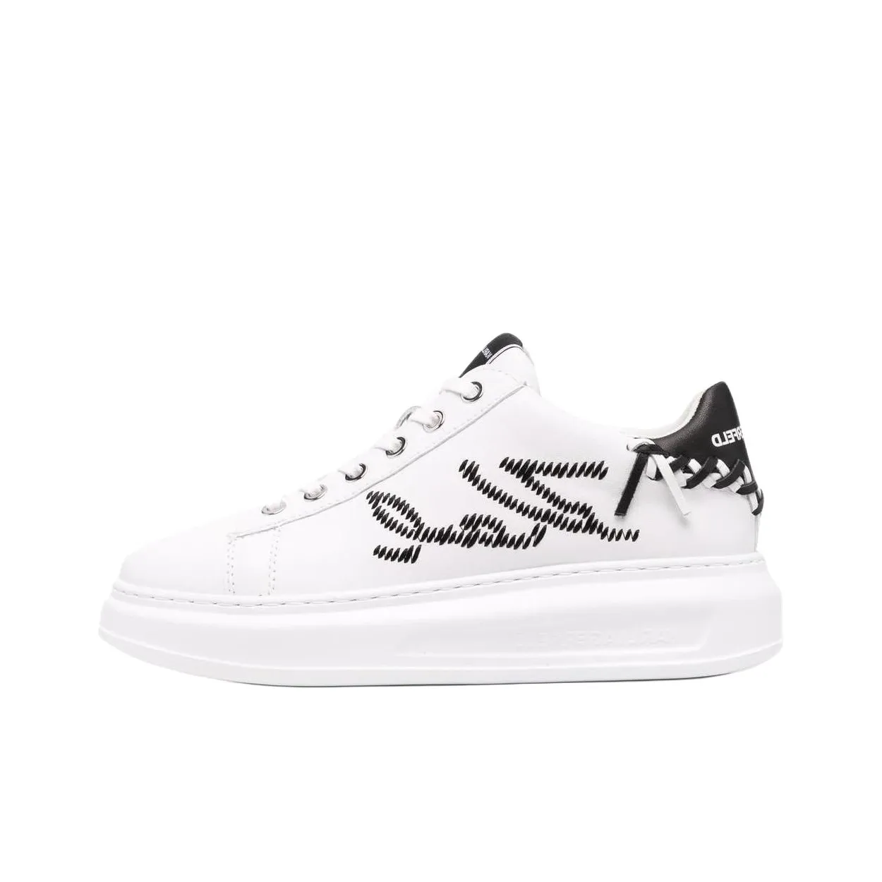 KARL LAGERFELD / Karl Lagerfeld Jeans Skateboard Shoes Women's Low Top White
