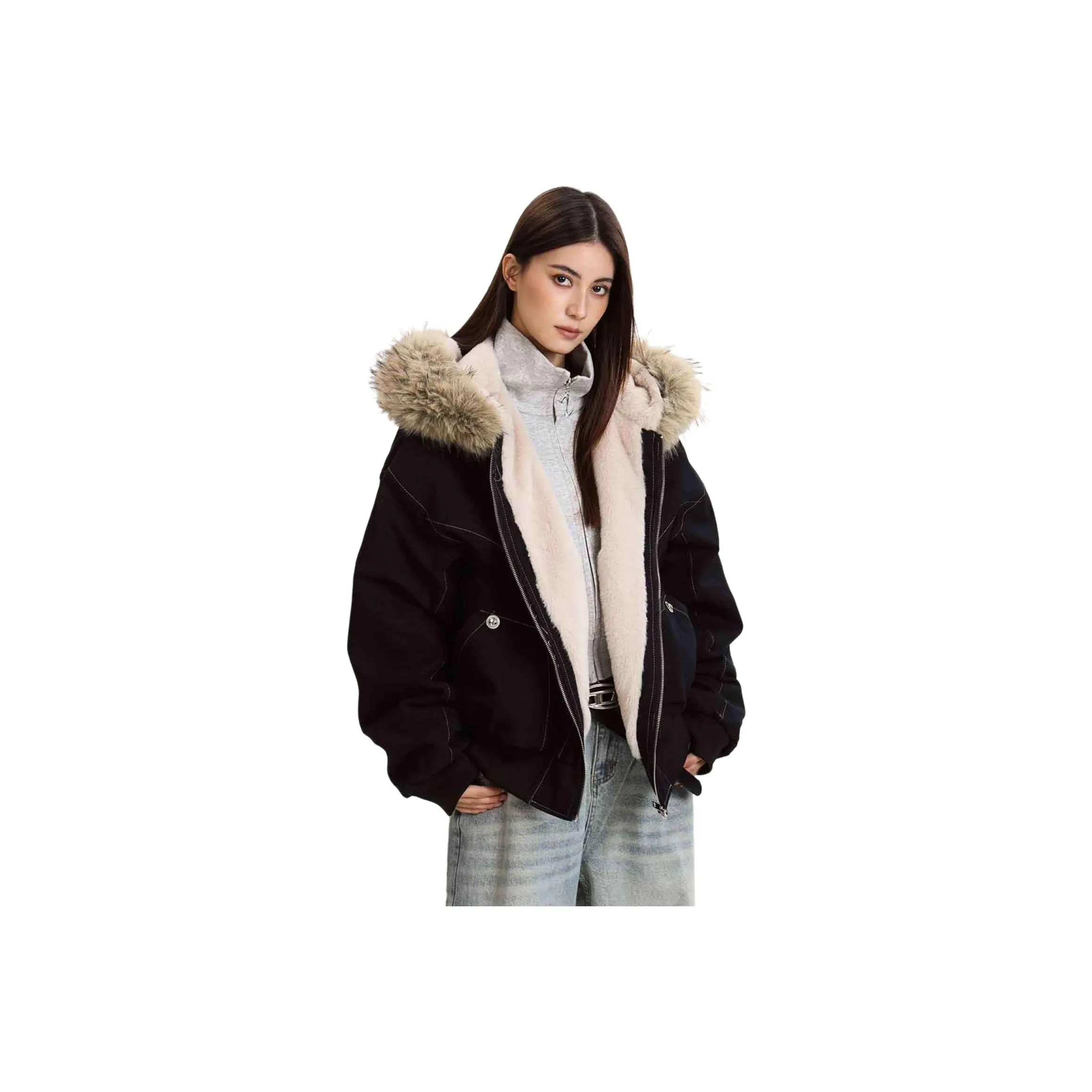 NEVER RULE Хлопковый пуховик унисекс