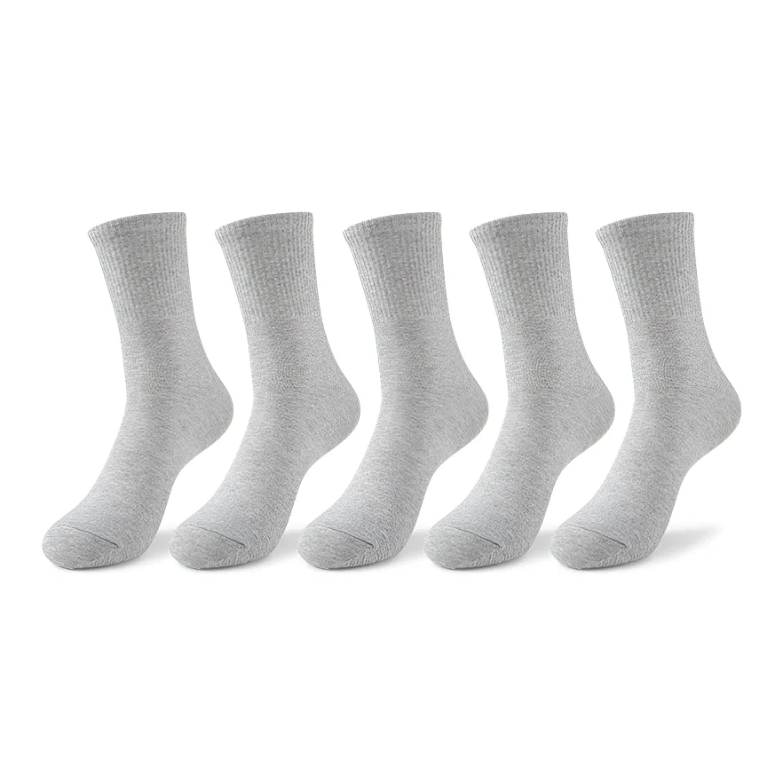 NAVIGARE [5 пар] 5 Серых Мужских Носков до икры MID