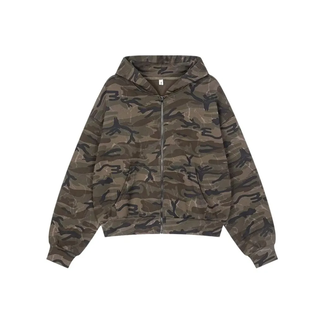 KAIZZGAO Камуфляж Мужские Свитшоты