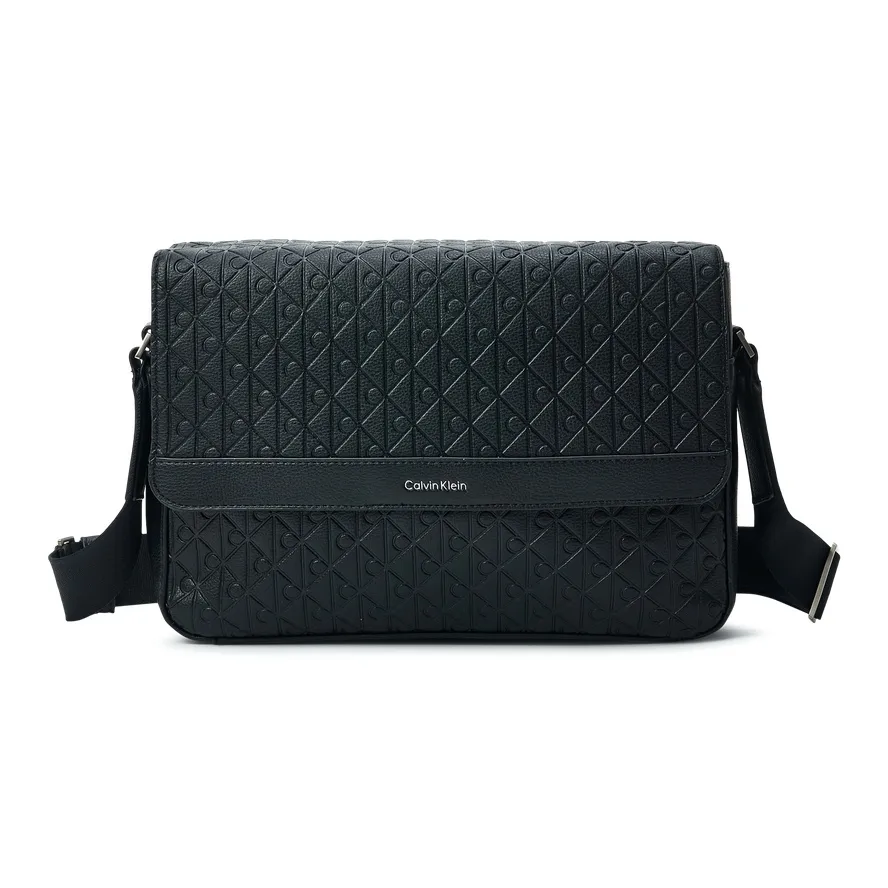 CALVIN KLEIN Сумка через плечо из синтетического материала Мужская Космический черный