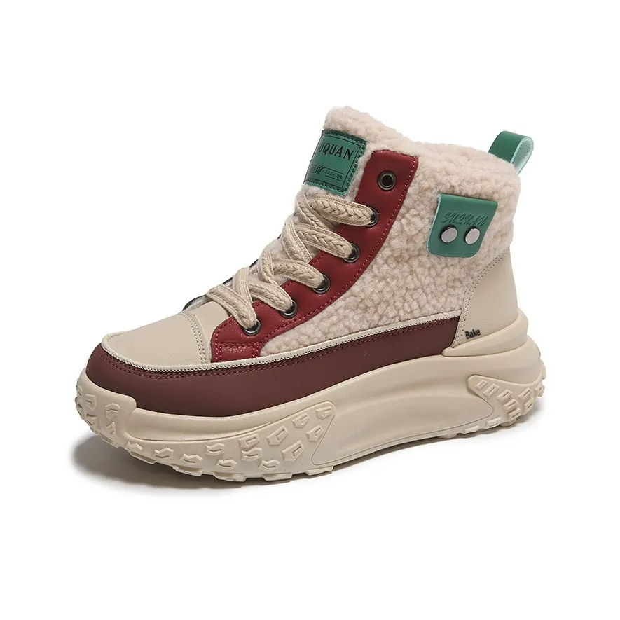 Bake High Топ Толстая подошва Кроссовки Женские