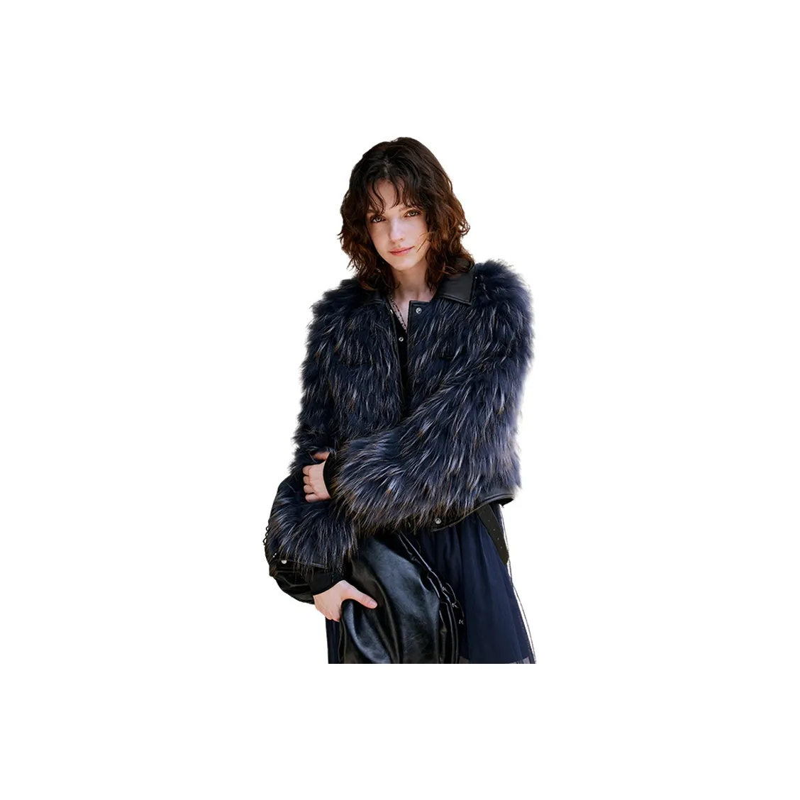 Kele Coco Windsor Синий Женские Меховые изделия