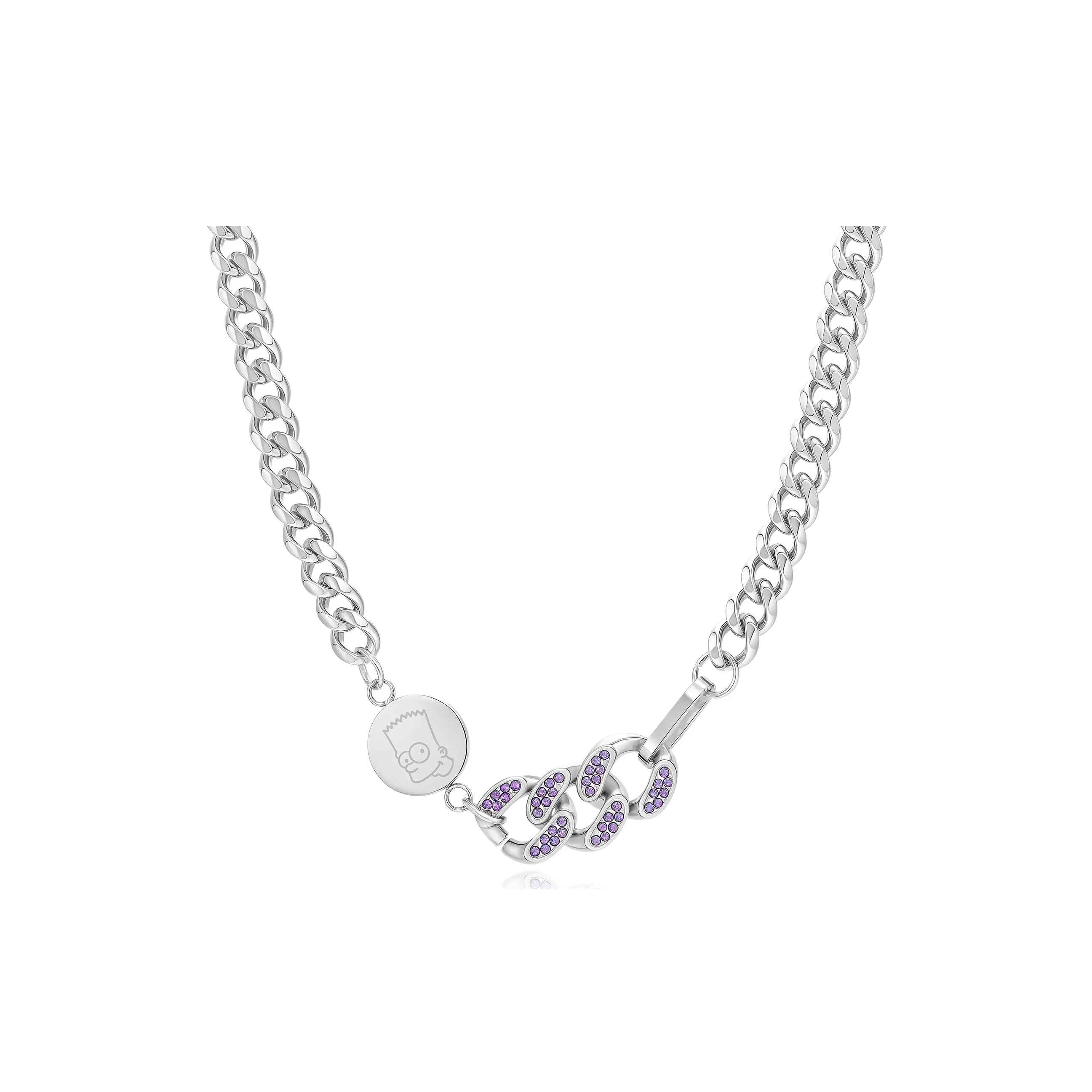 The Simpsons Титановые стальные ожерелья унисекс