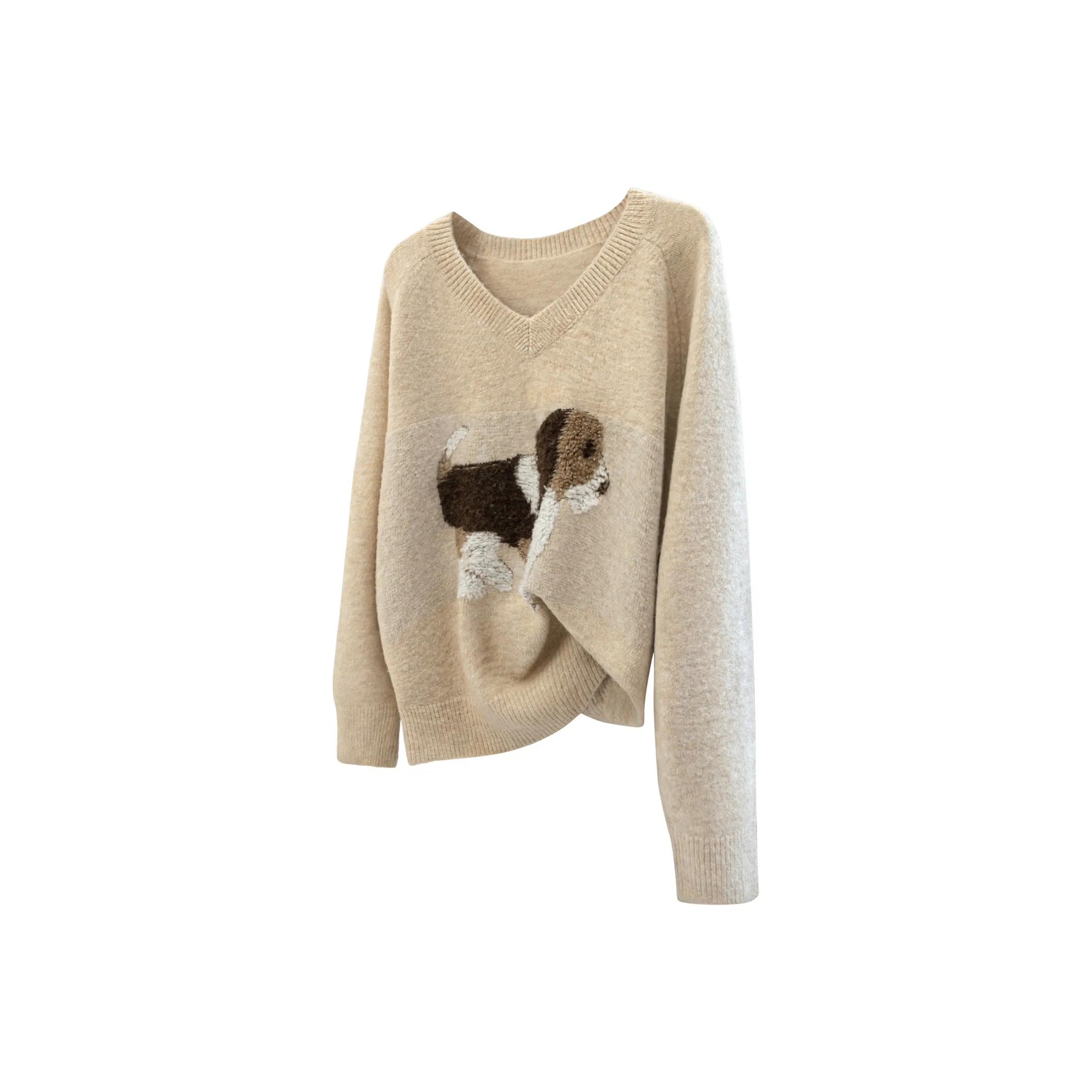 Cypress House Овсяные Женские Свитера