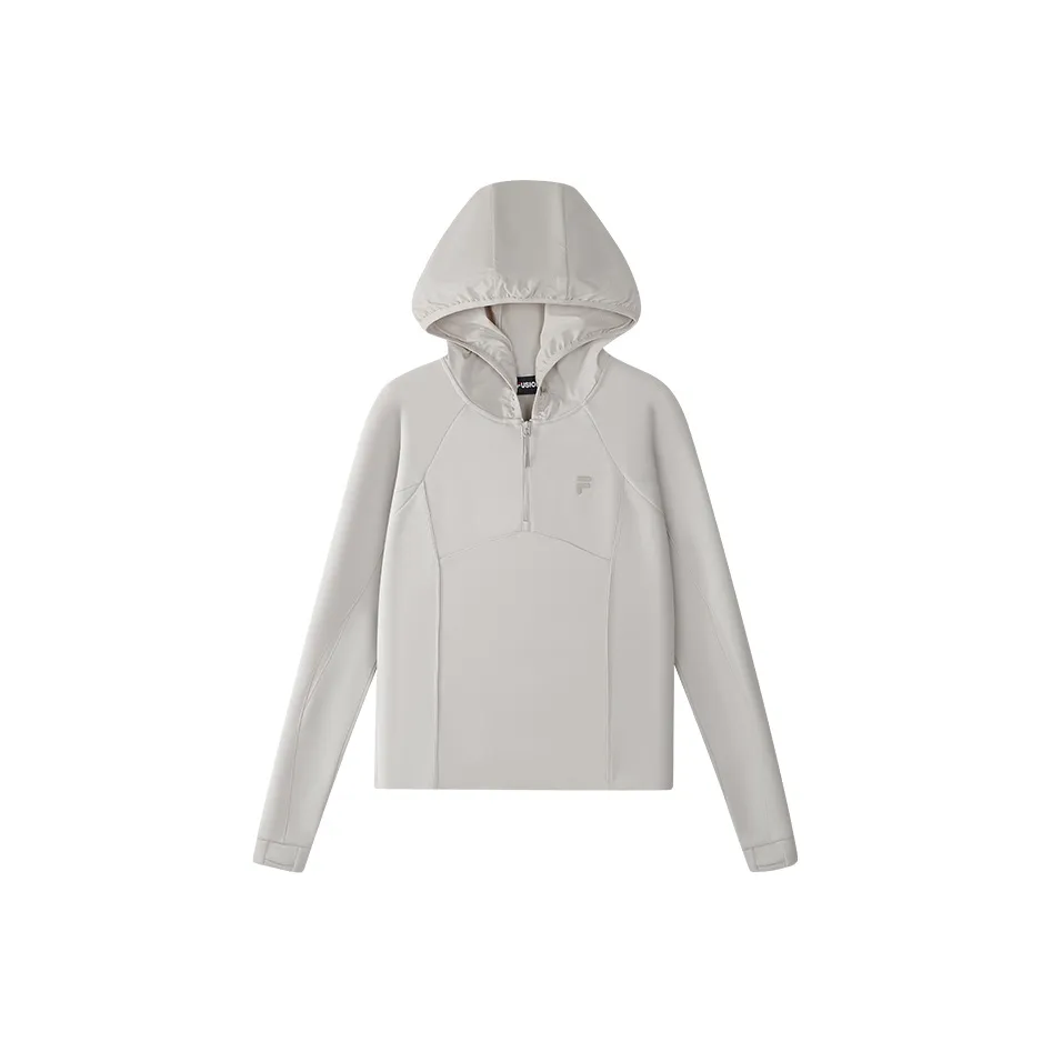 FILA FUSION Толстовка Женская Mist Серый
