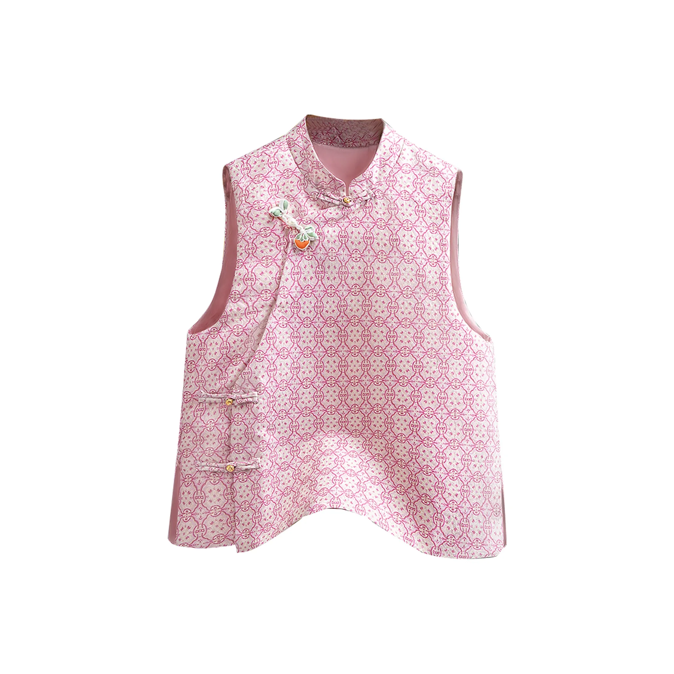 SIBAISHE Розовые Женские Жилеты