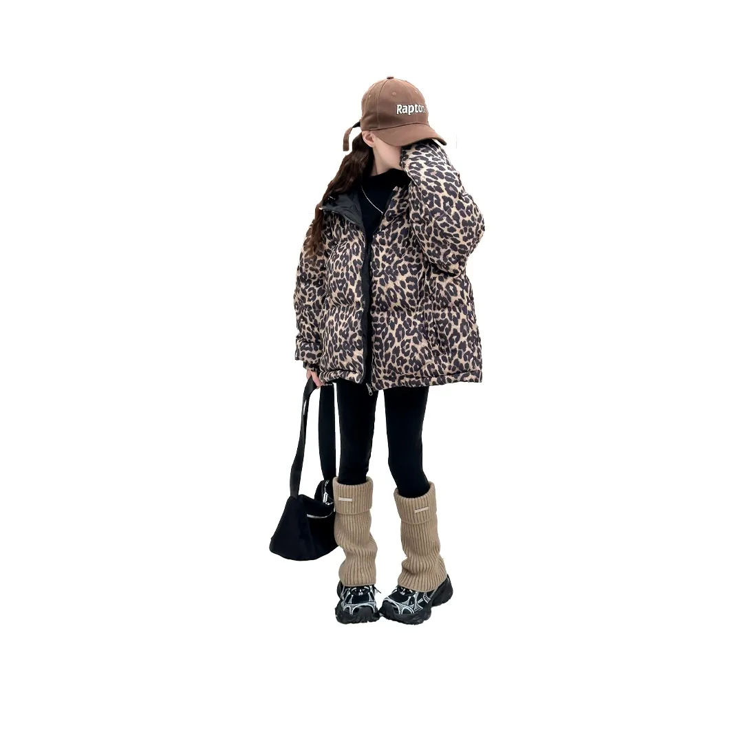 Mu Qingqing Хлопковый пуховик для подростков