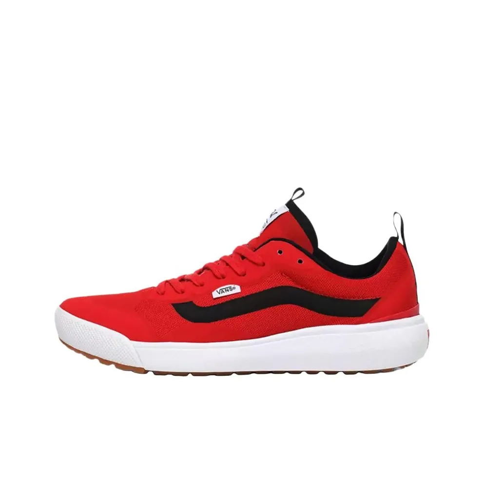 Vans UltraRange Collection Skateboard Shoes Unisex Low Top Red