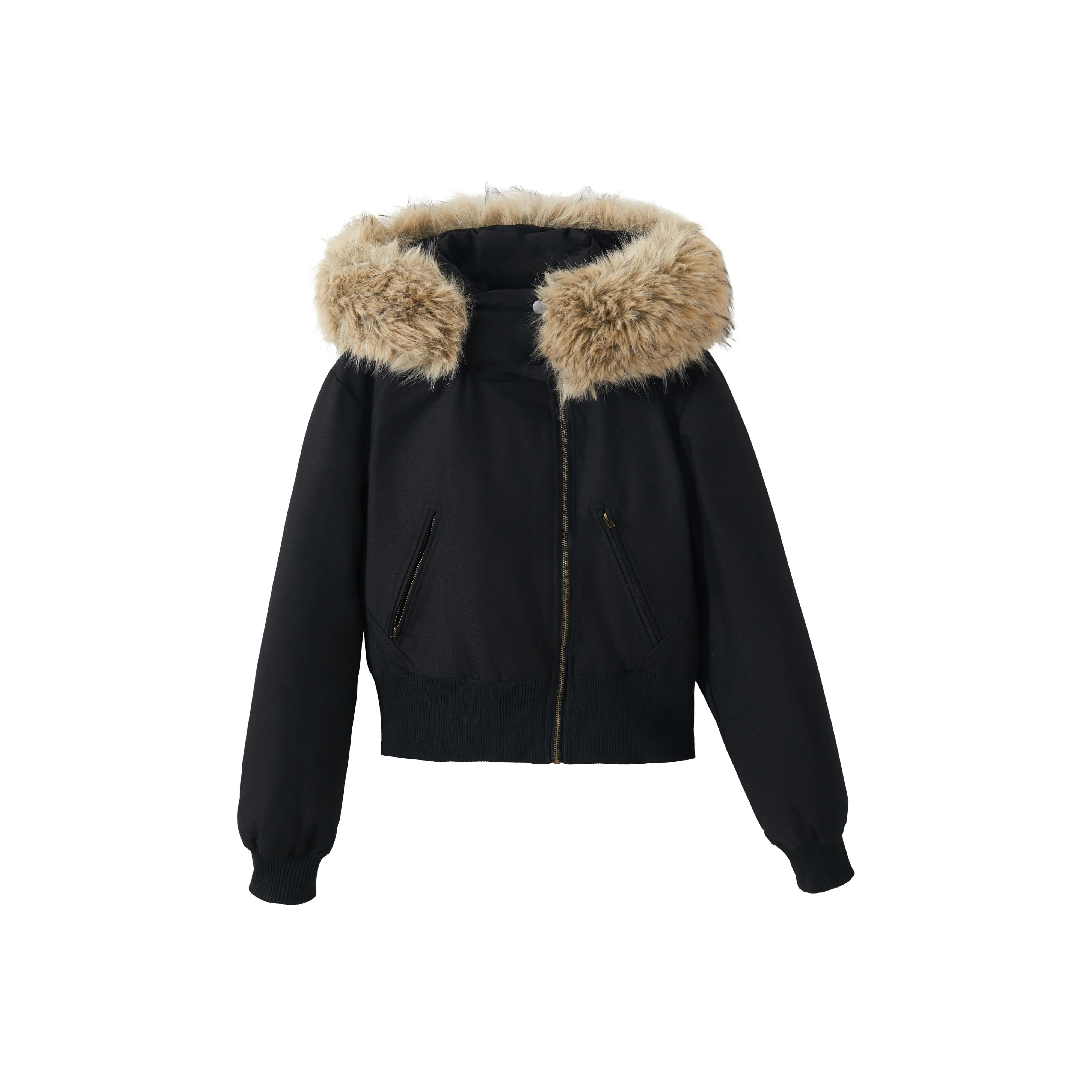 Deer Snake Черный Женские Пуховики