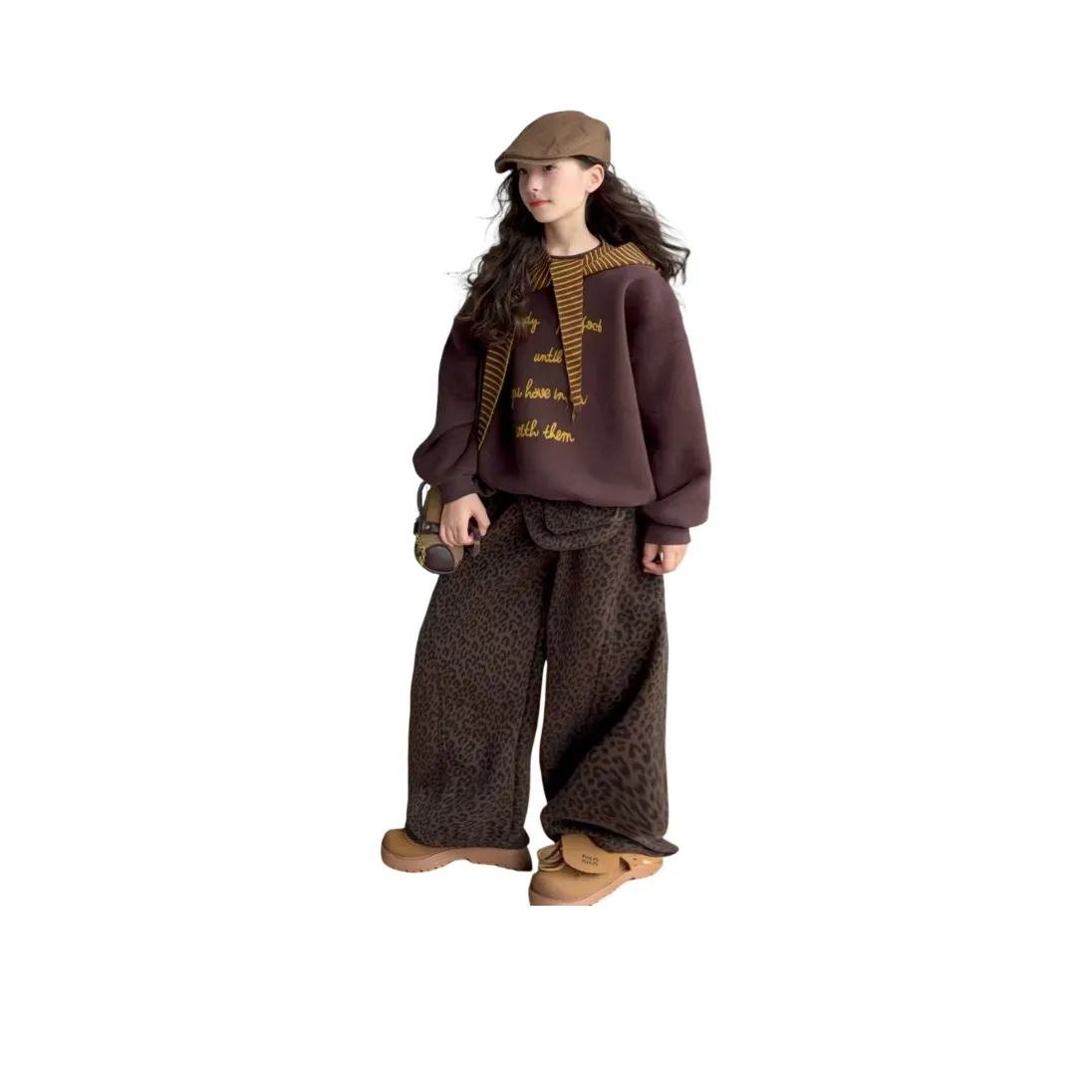 Mu Qingqing Повседневная спортивная одежда для подростков