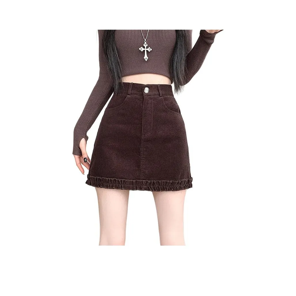 SNZX Повседневные короткие юбки женские