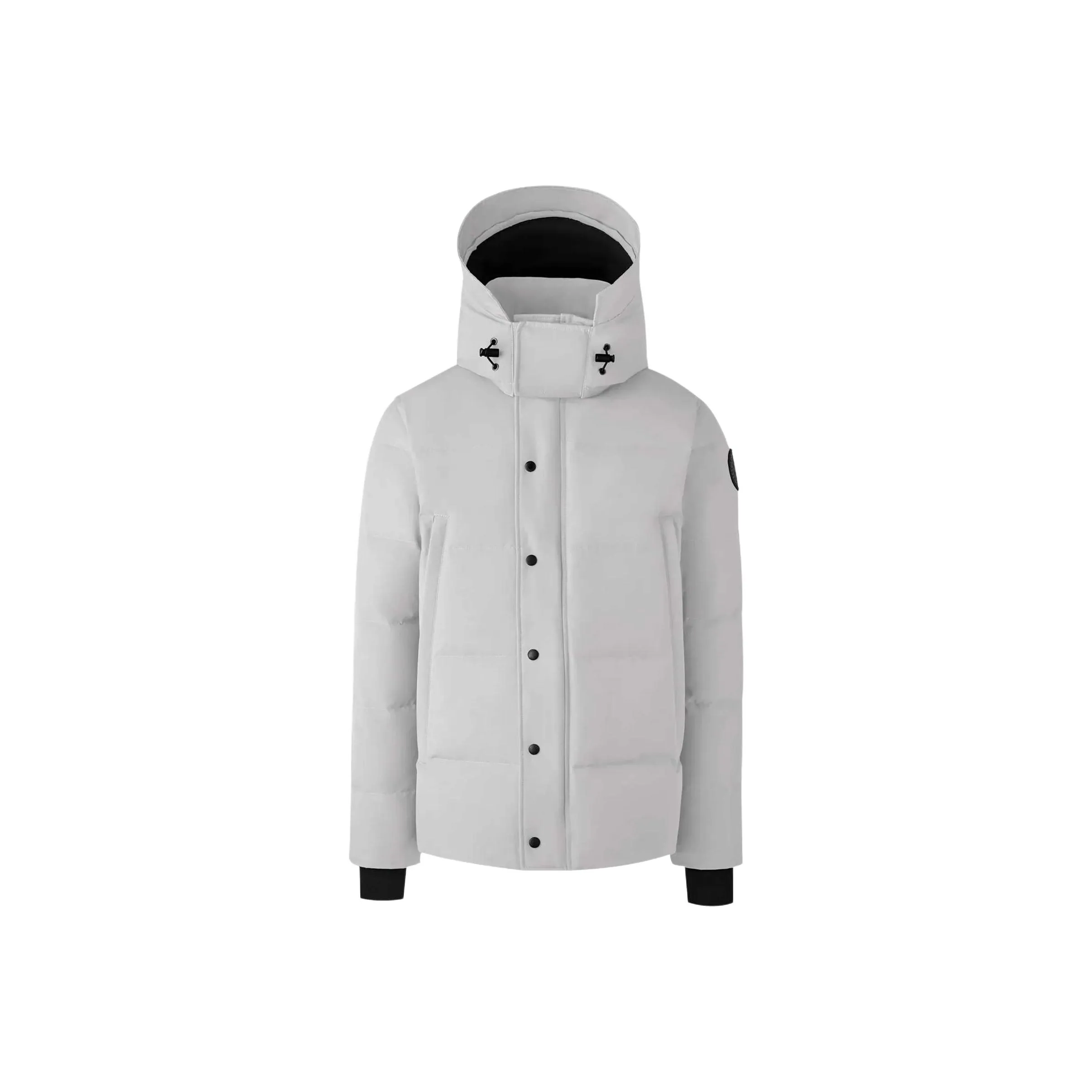 Canada Goose Wyndham Series Down Jackets Men Silver Birch